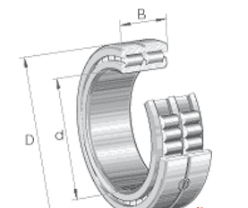 INA SL014834 roller bearings
